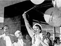 Mrs. Pritchard at opening