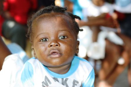 Haitian child