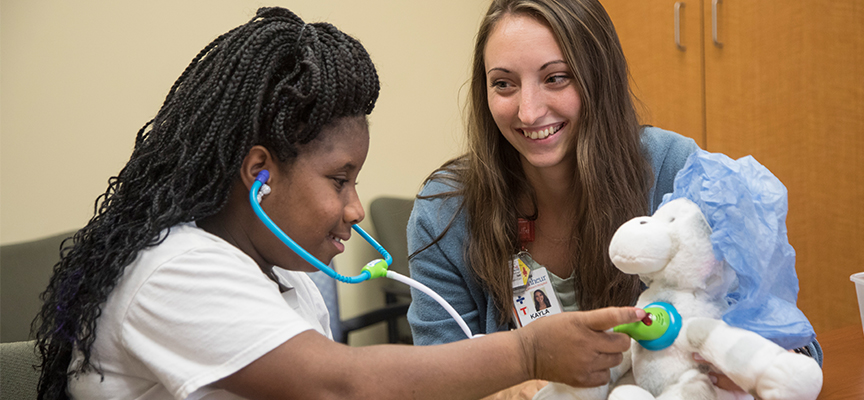 Le Bonheur patient Jakira Pride in Child Life